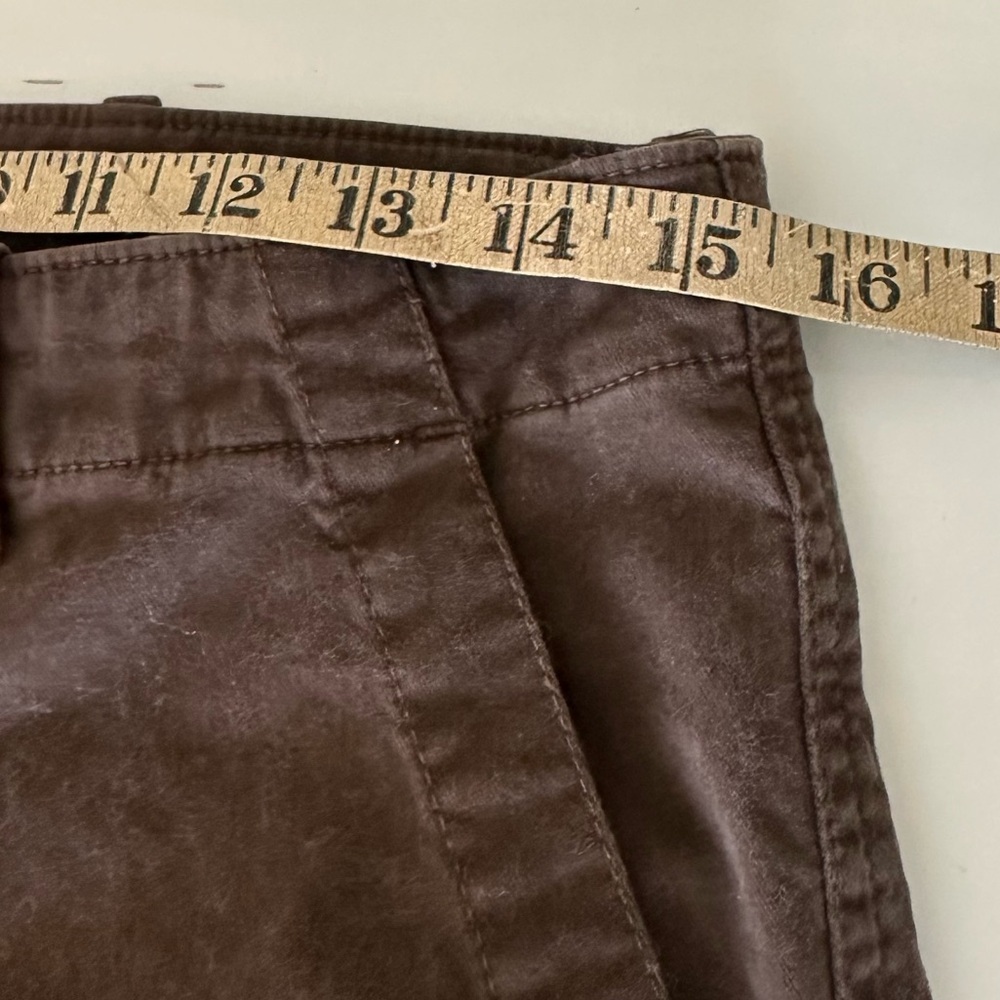 Nili Lotan French Military Style Brown Pants Size 6 - Picture 9 of 12